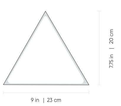 Nanoleaf Shapes Triangles Limited Edition Ultra Black - 9 Panel Starter Kit NL47-0102TW-9PK