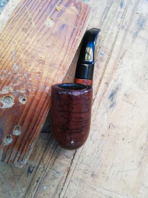 No-name Oom Paul smoking pipe