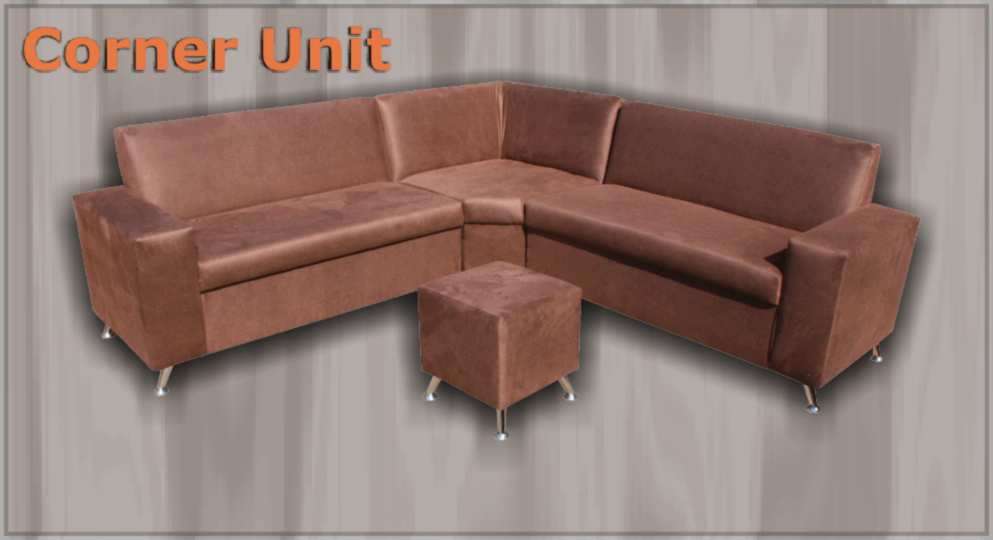 Corner Lounge Suite(5 Seater - Brand New) + 2 Free Ottomans(Value R500)