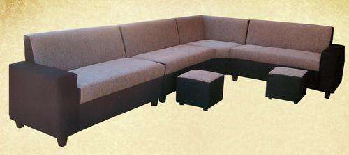 Corner Lounge Suite(7 Seater-Brand New)+ 2 Free Ottos