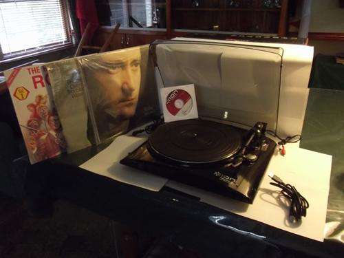 LP Record USB Digital Converter & Turntable