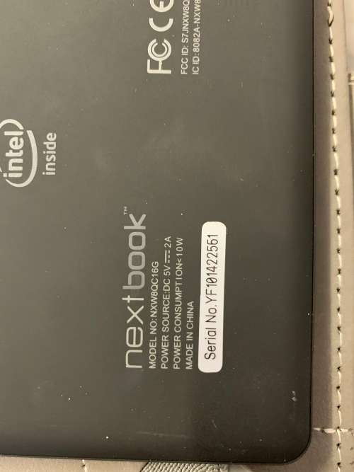 Intel NextBook Windows Tablet