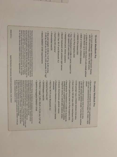 MacBook Pro i5 2017 *LCD Line*