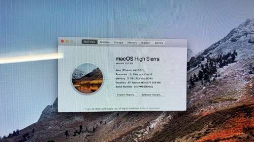 Apple iMac 27inch i5, 2TB HDD, 12GB Ram