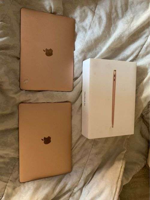 2x Macbook Air A1932 Rose Gold 256GB *Parts or Repair*