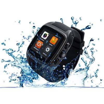 iMacwear M7 Android 4.4 3G Watch Phone - BLACK