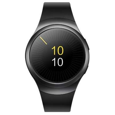 LYW9 1.3 inch Round Screen Smartwatch Phone - BLACK