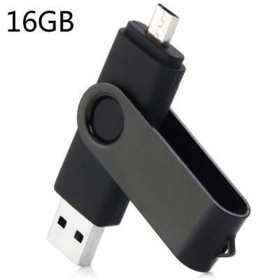 2 in 1 16GB OTG USB 2.0 Flash Drive