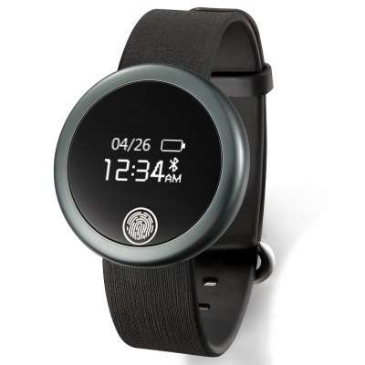 S6 Bluetooth 4.0 Heart Rate Monitor Smart Watch  -  BLACK