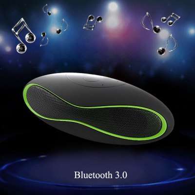X6U Wireless Bluetooth 3.0 Hands-free Phone Speaker - GREEN