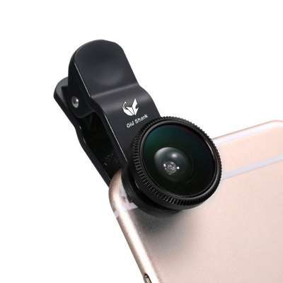 Old Shark 3-in-1 Phone Lens Kit  -  BLACK