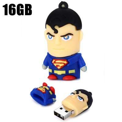 16GB Superman USB 2.0 Stick / Flash Memory Drive