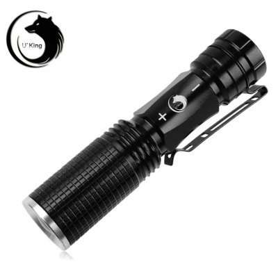 UKing ZQ - X900 600Lm Cree Q5 14500 AA LED Flashlight - BLACK