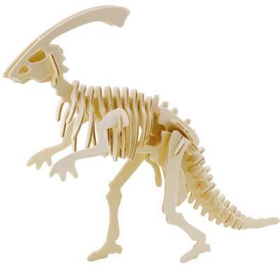 Robotime PARASAUR Dinosaur Style 3D Puzzle - Fun Gift for Brain Development