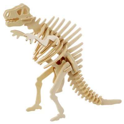 Robotime TYRANNOSAURUS Dinosaur Style 3D Puzzle - Fun Gift for Brain Development
