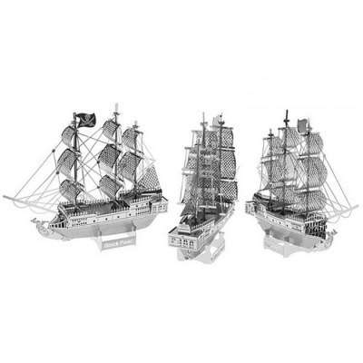 Boat 3D Jigsaw Laser Cutting Model Puzzle Educational DIY Toy