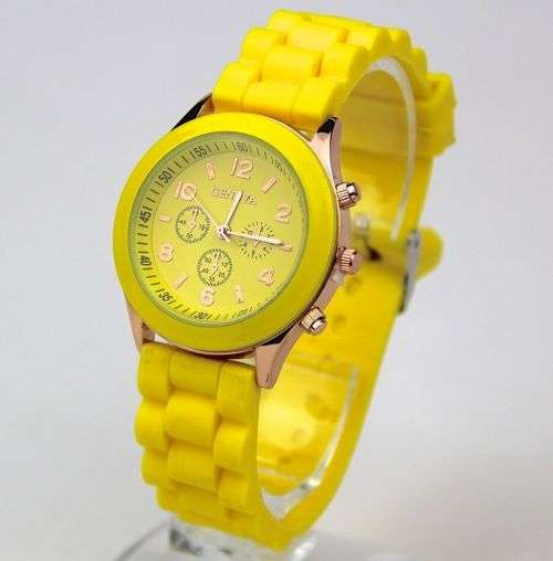 Ladies Quartz Select Fashion - Custom Made Silicone Watch - WHITE