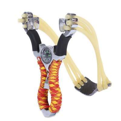 ***WOW*** Aluminum Alloy Slingshot with compass
