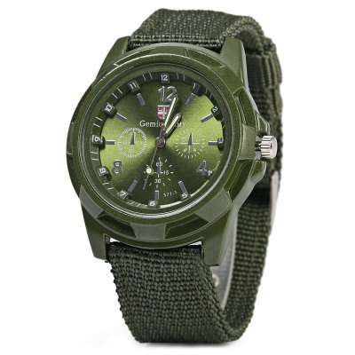 Gemius Army Male Quartz Watch  -  OLIVE GREEN