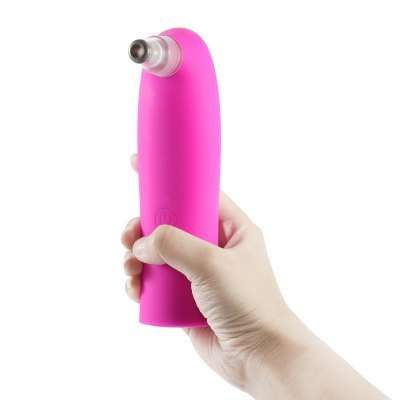 D - 8001 Electric Blackhead Pore Cleanser  -  ROSE RED