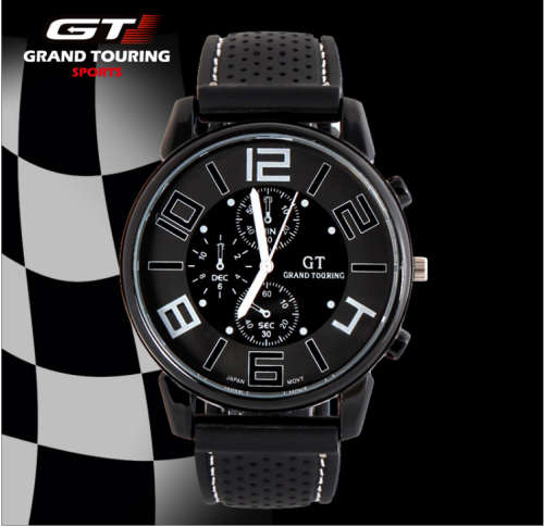 Grand Touring GT F1 Military Sport Quartz Watch - WHITE