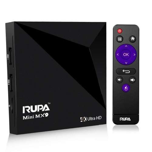 *LOCAL STOCK* RUPA Mini MX9 TV Box - Quad-core CPU Android 5.1 4K UHD