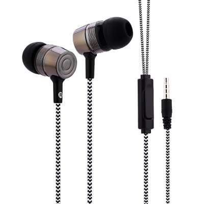 ***Super Bass***  3.5MM Plug Music Stereo Earphones Headphones  -  BLACK
