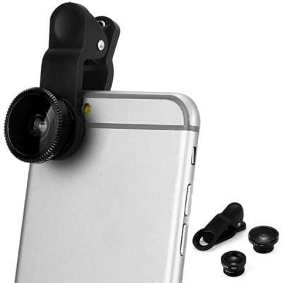 LP 3001  - 3 in 1 Universal Clamp Camera Lens