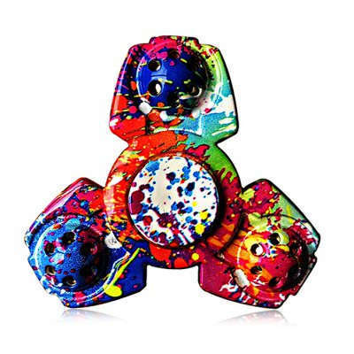 Colorful Triangular ADHD Fidget Spinner  -  COLORMIX