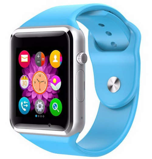 **LOCAL STOCK**  A1 SIM Smartwatch Phone - BLUE