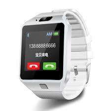 *LOCAL STOCK*  DZ09 Single SIM Smart Watch Phone  -  WHITE