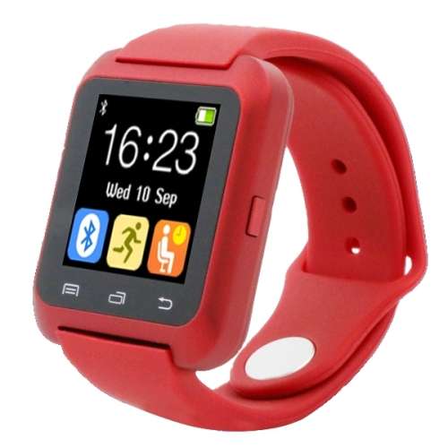 ** LOCAL STOCK**  U80 Smart Bluetooth Watch  -  RED