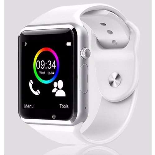 **LOCAL STOCK**  A1 Smartwatch Phone with SIM Slot - WHITE