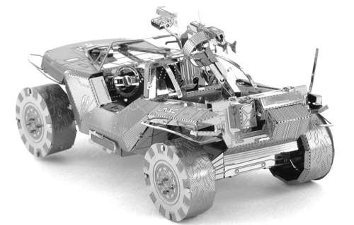 UNSC Warthog - 3D Metallic Jigsaw Building Puzzle