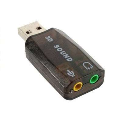 External Independent USB Sound Card