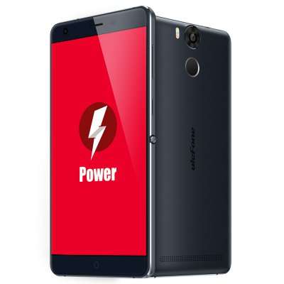 Ulefone Power 4G Phablet  -  BLACK