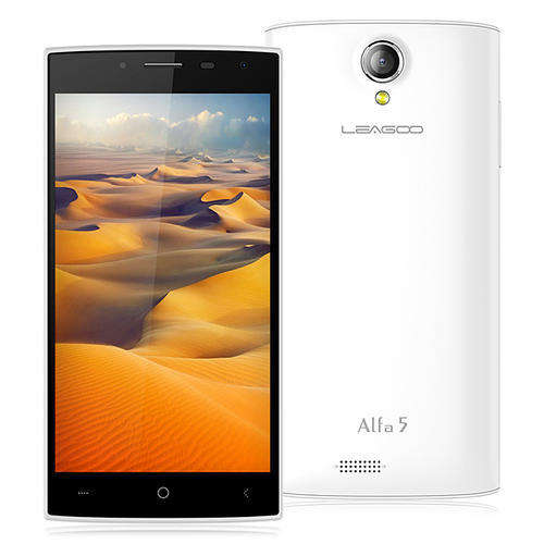 LEAGOO Alfa 5 Smartphone 5.0inch - WHITE