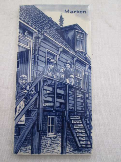 Vintage Dutch Marken Tile