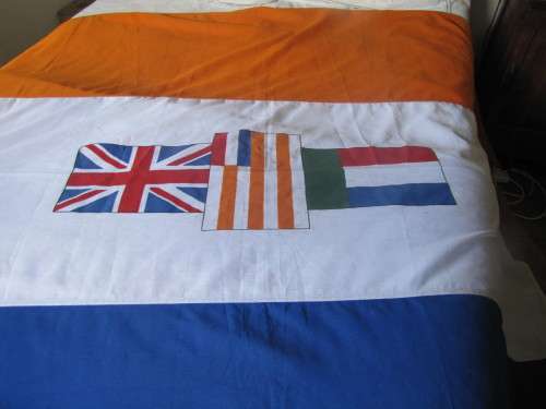 Old South African Flag - HUGE!
