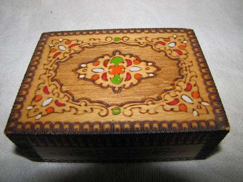 Coloured Trinket Box