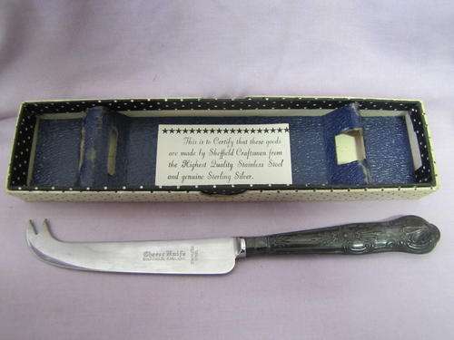 Sterling Silver Sheffield Cheese Knife
