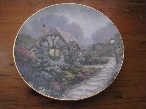 Thomas Kinkade - Chandlers Cottage Plate #2491A