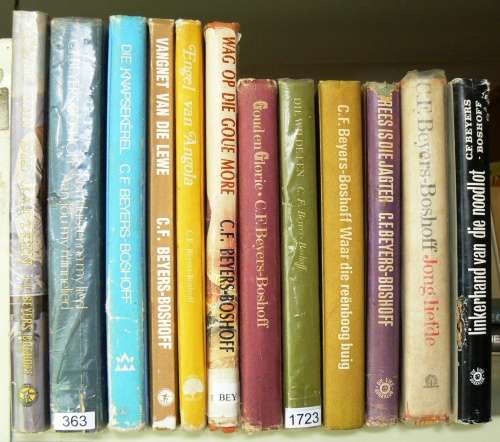 12 CF Beyers-Boshoff Boeke  vir 1 bid