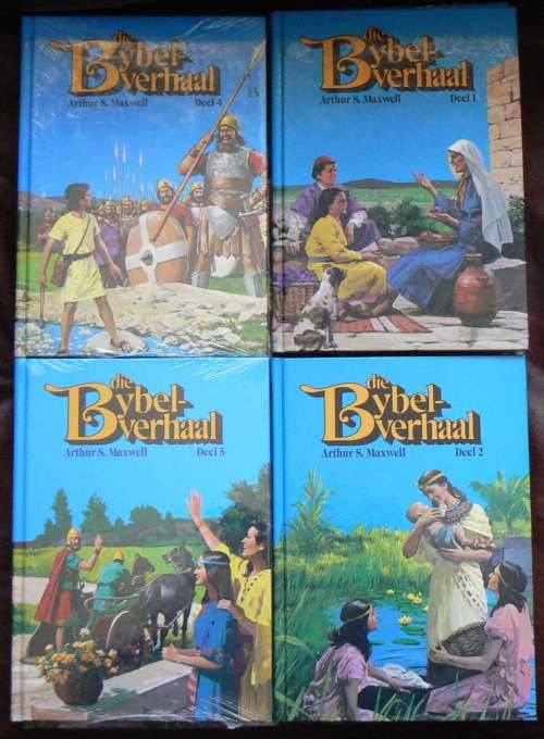 Die Bybel Verhaal Set 1-10 deur Arthur S Maxwell (Selfde skrywer as Oom Attie se slaaptyd stories)