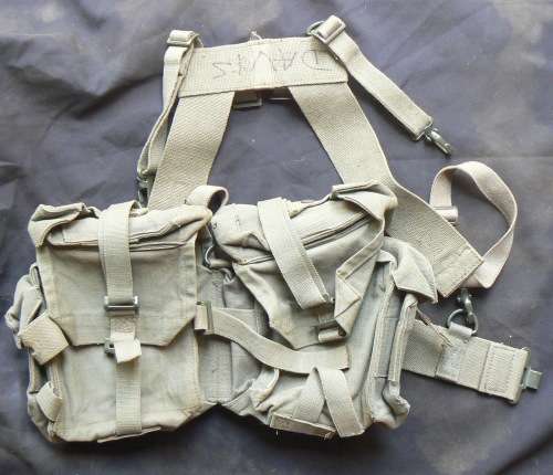 SADF Chest Webbing + Ammo Pouch