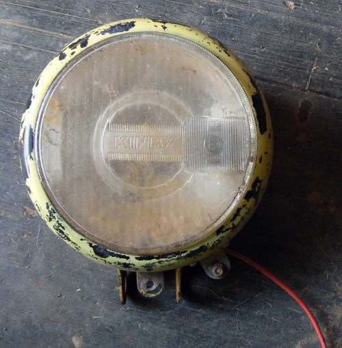 Vintage KINBY Tractor Light