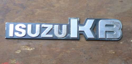 Old ISUZU KB Emblem
