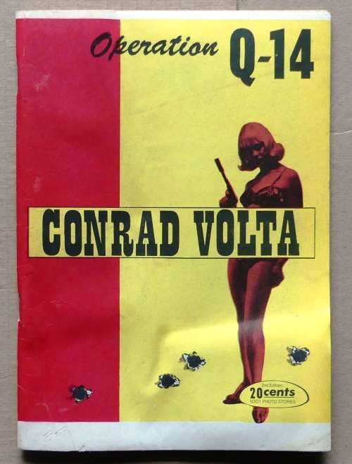 CONRAD VOLTA Operation Q-14 -- Foto Verhaal / Photo story book -- (English)