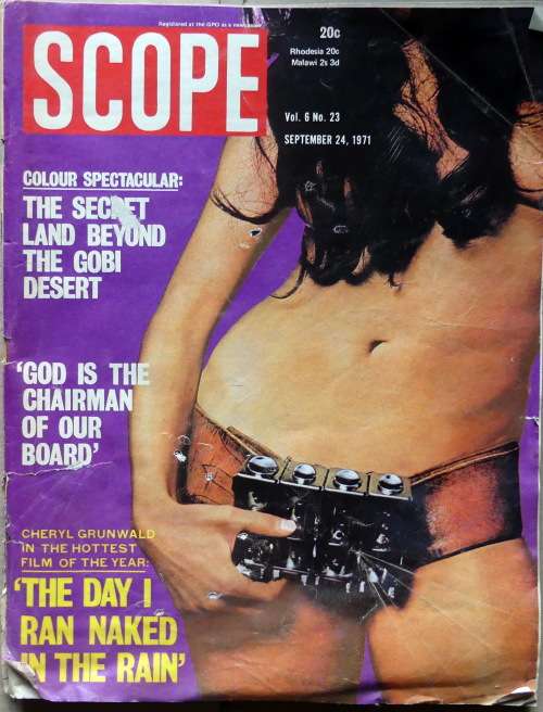 SCOPE Magazine  - 24 Sep 1971 -- The All Capone Story part 4 -- (Vol 6 no 23)