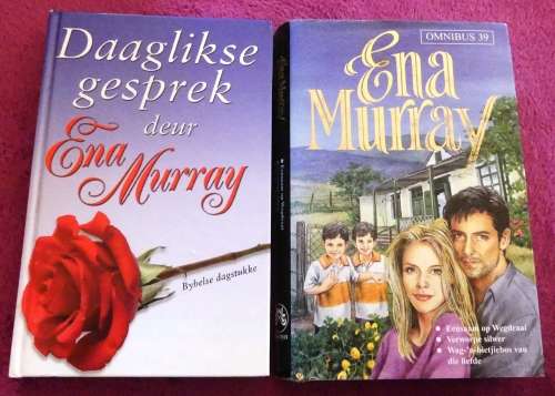 2 x Ena Murray (Geteken) Omnibus 39 en Daaglikse Gesprekke met Ena Murray (Dagstuk)